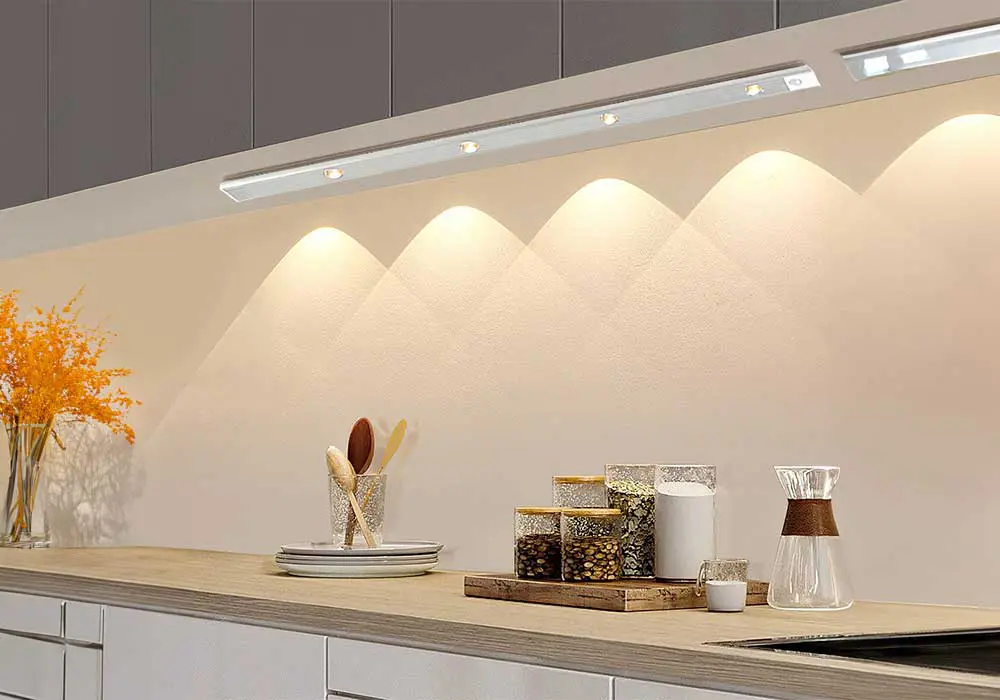 sensor light of the kitchen view