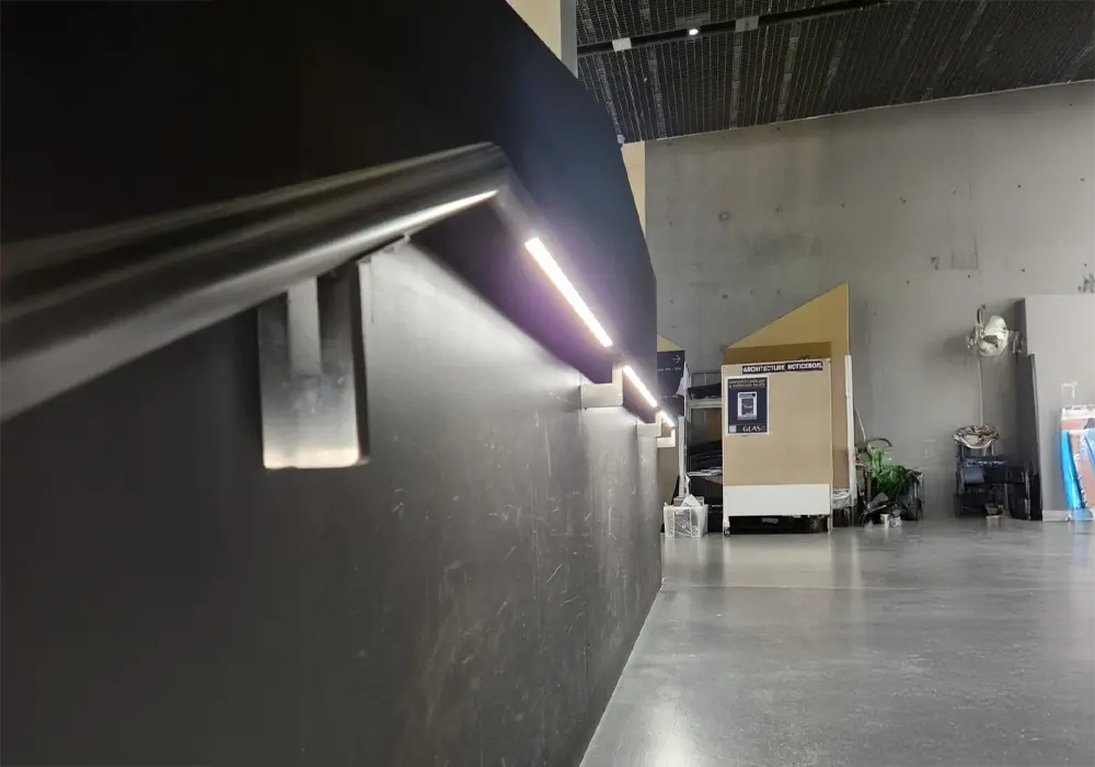 sensor light of the staircase view