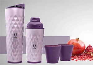 purple color water bottle