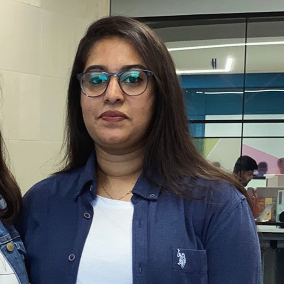 A photo of Devika Nair.